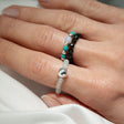 Nymph Spirit Gemstone Ring Set – Endless Ocean, Gemstone Rings