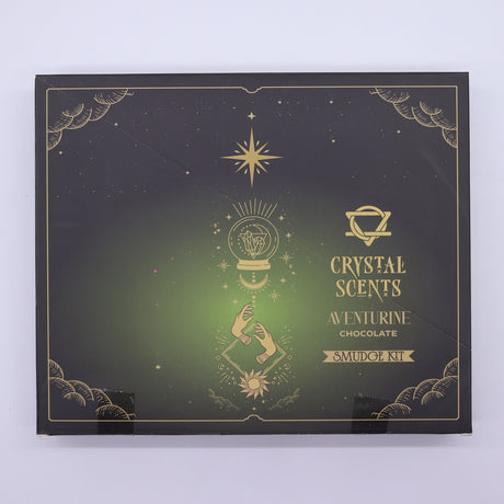 Aventurijn Kristal Geur Smudge Wierook – Chocolade