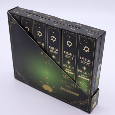 Jade Crystal Scents Smudge Incense – Spicy