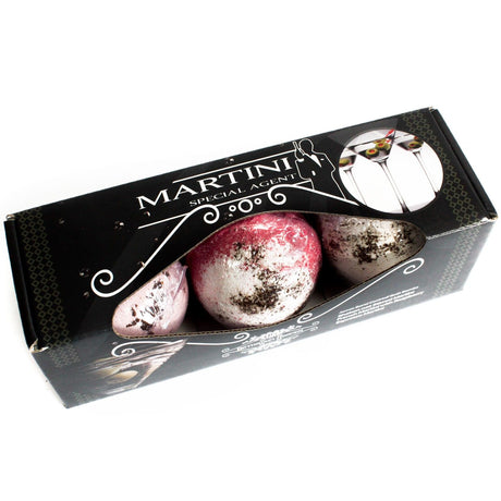 Set da 3 bombe da bagno Martini