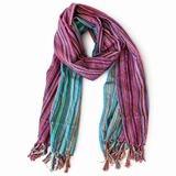 Nomad Sari - Travel Blessing Scarf - 170 × 50 cm - Last Flight Home