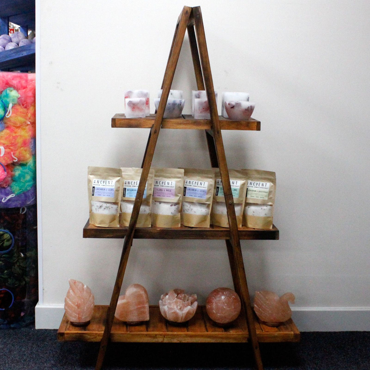 Сгъваема стойка за рамка кафява