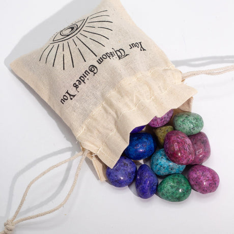 Bulk Treated Indian Dalmatian- 1kg (approx. 70 stones)