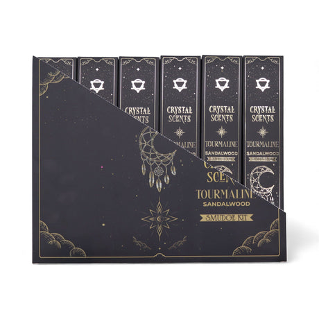 Tourmaline Crystal Scents Smudge Incense – Sandalwood
