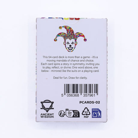 Cartes de Jeu Mandala & Oracle – Symétrie Kaléidoscopique