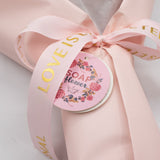 Ramo Grande de Rosas Rosadas – El Amor es Eterno – Tarjeta de Regalo