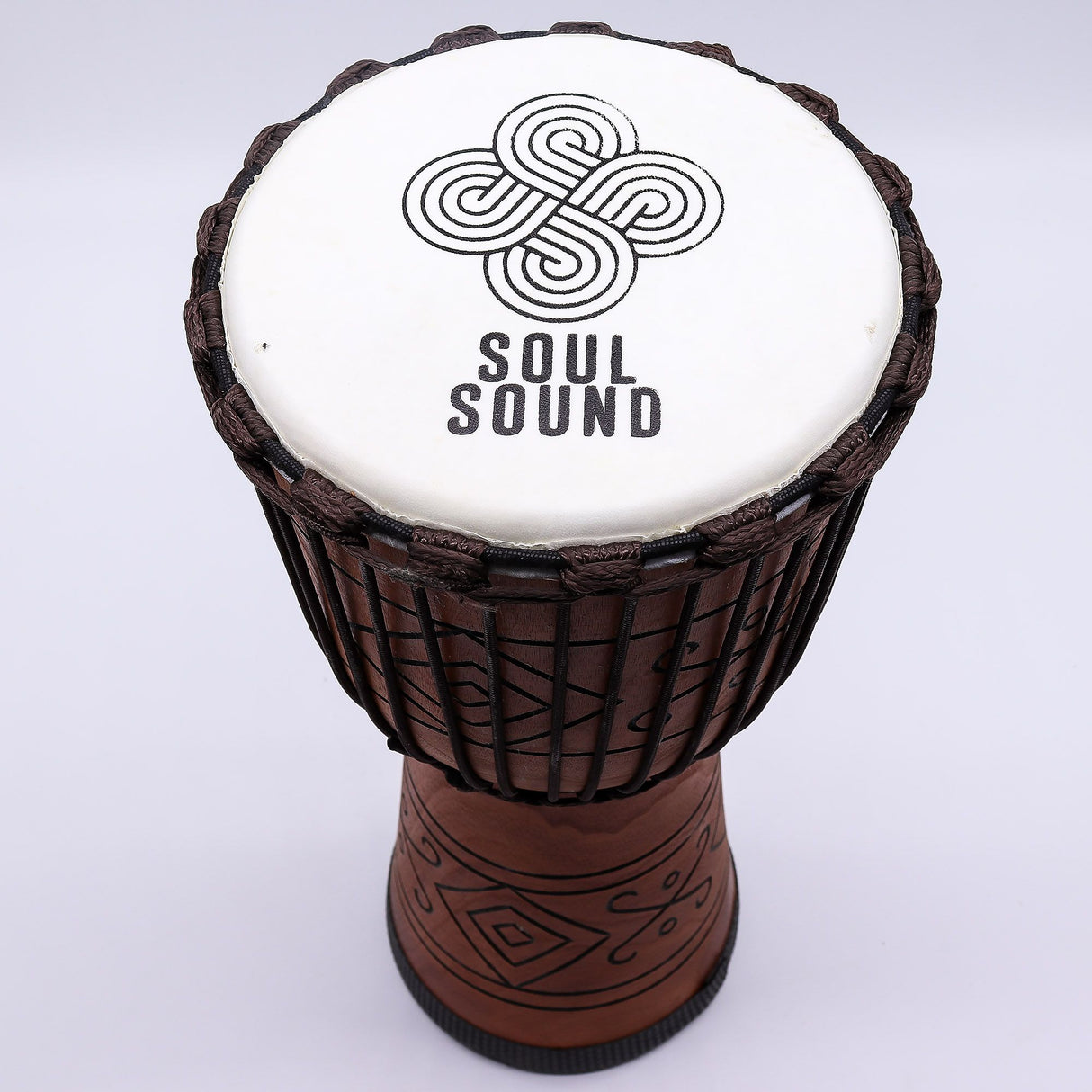 Large Pro Djembe Drum – Soul Sound (low) – 50cm (22cm Diia)