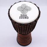 Large Pro Djembe Drum – Soul Sound (low) – 50cm (22cm Diia)