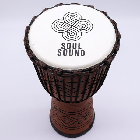 Large Pro Djembe Drum – Soul Sound (low) – 50cm (22cm Diia)