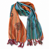 Nomad Sari - Travel Blessing Scarf - 170 × 50 cm - Pilgrims Dawn