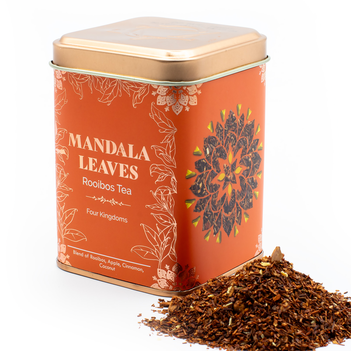 Four Kingdoms Caffeine-Free Rooibos Cinnamon Coconut Tea 50g