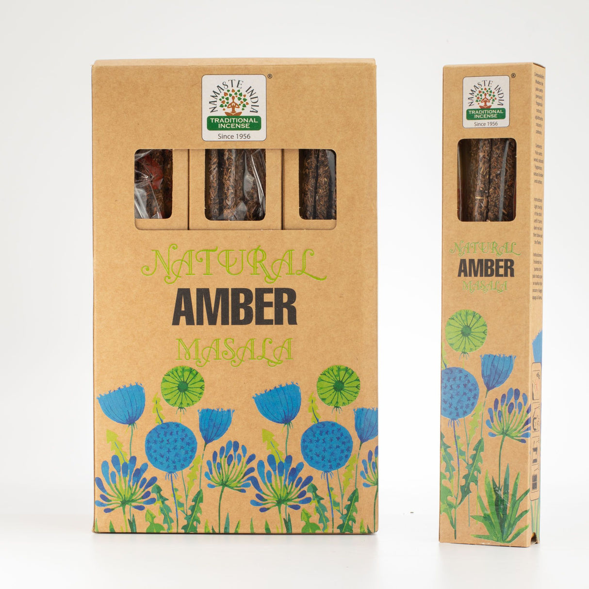 Natural Botanical Masala Incense – Amber