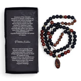 Lava Stone Mala Necklace for Protection