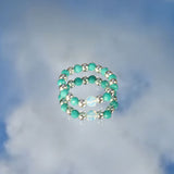 Nymph Spirit Gemstone Ring Set – Endless Ocean
