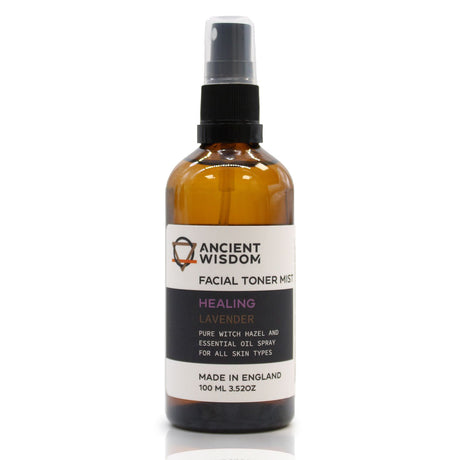 Lavendel Trollhassel Ansikts Toner Mist 100ml