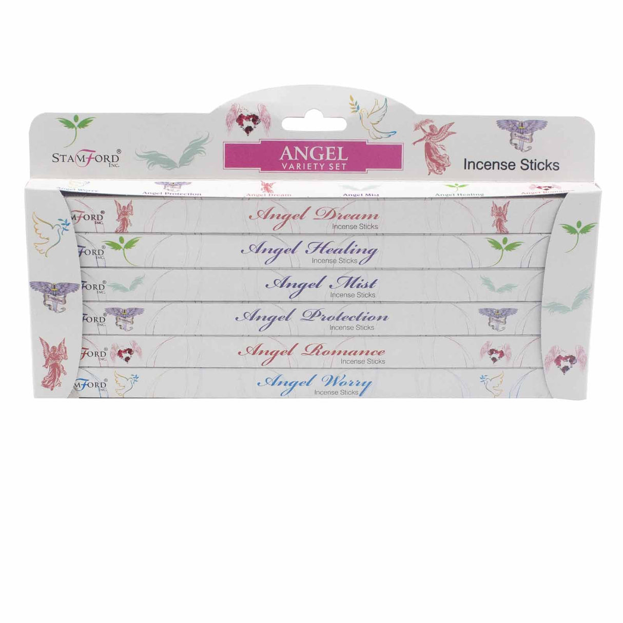 Incense Sticks Gift Set 6 Pack Angel Stamford