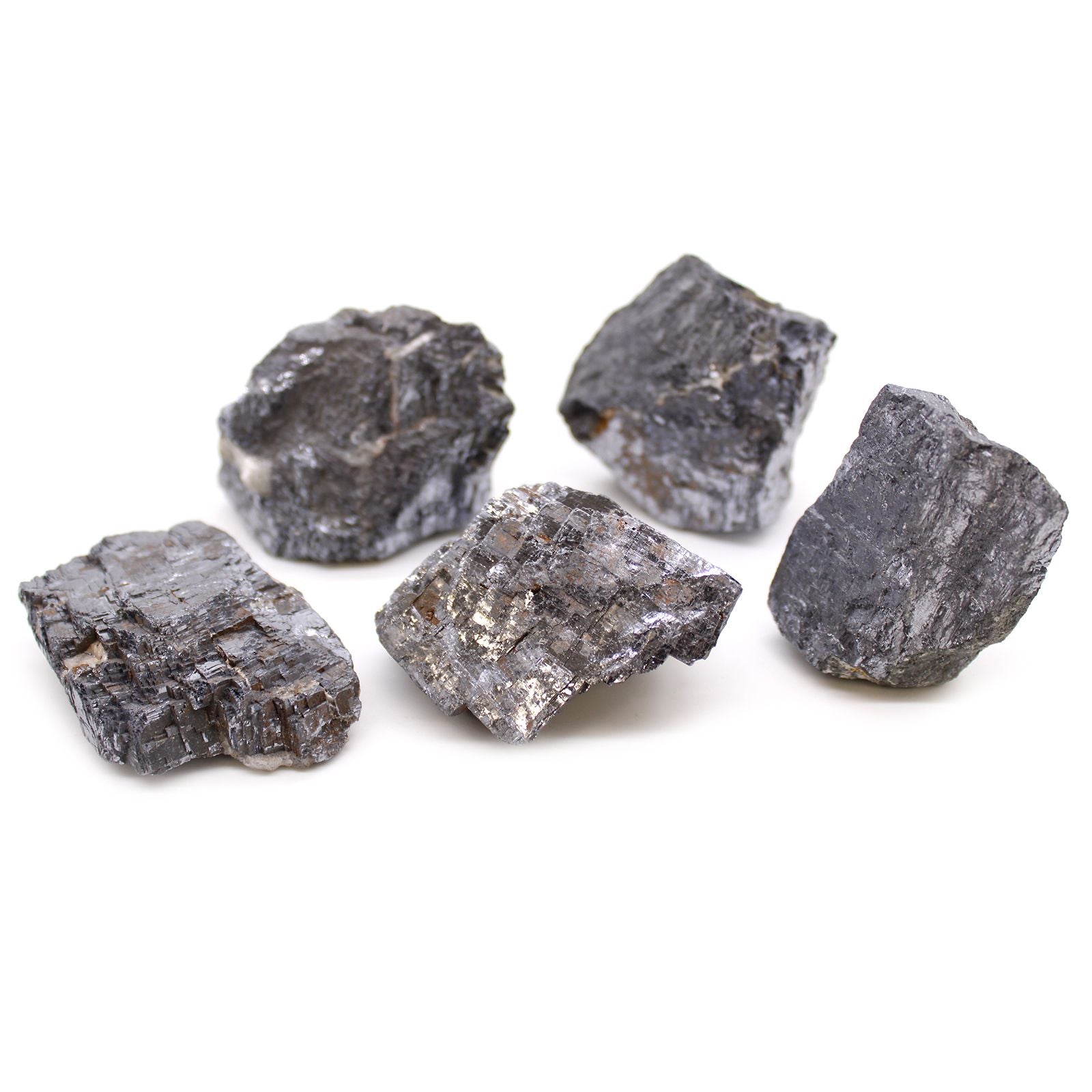 Galena mineralprover från Marocko, cirka 80 stycken