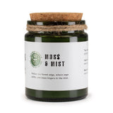 Greenman Woodwick Soy Candle – Moss & Mist