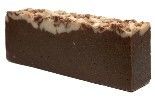 Chocolate Soap Olive Oil Cold Process Slice 100g