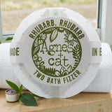 Agnes + Cat Bath Fizzer – Rhubarb Rhubarb