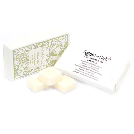 Agnes + Cat Box of 8 Wax Melts – White Fig