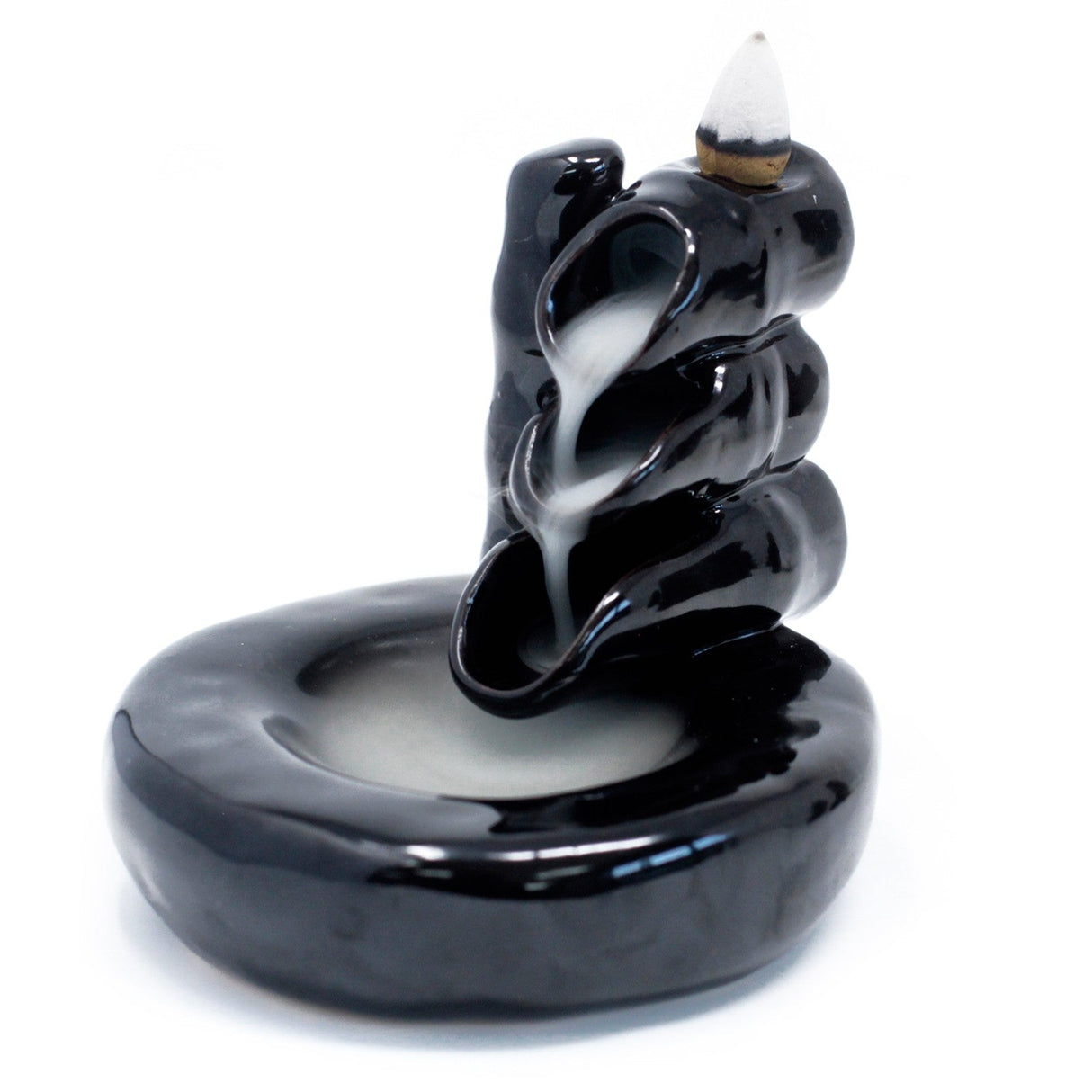 Incense Waterfall Backflow Burner - Bamboo & Pool - SHAMTAM.COM