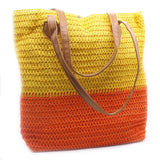 Tote Bag - Yellow & Orange - SHAMTAM.COM