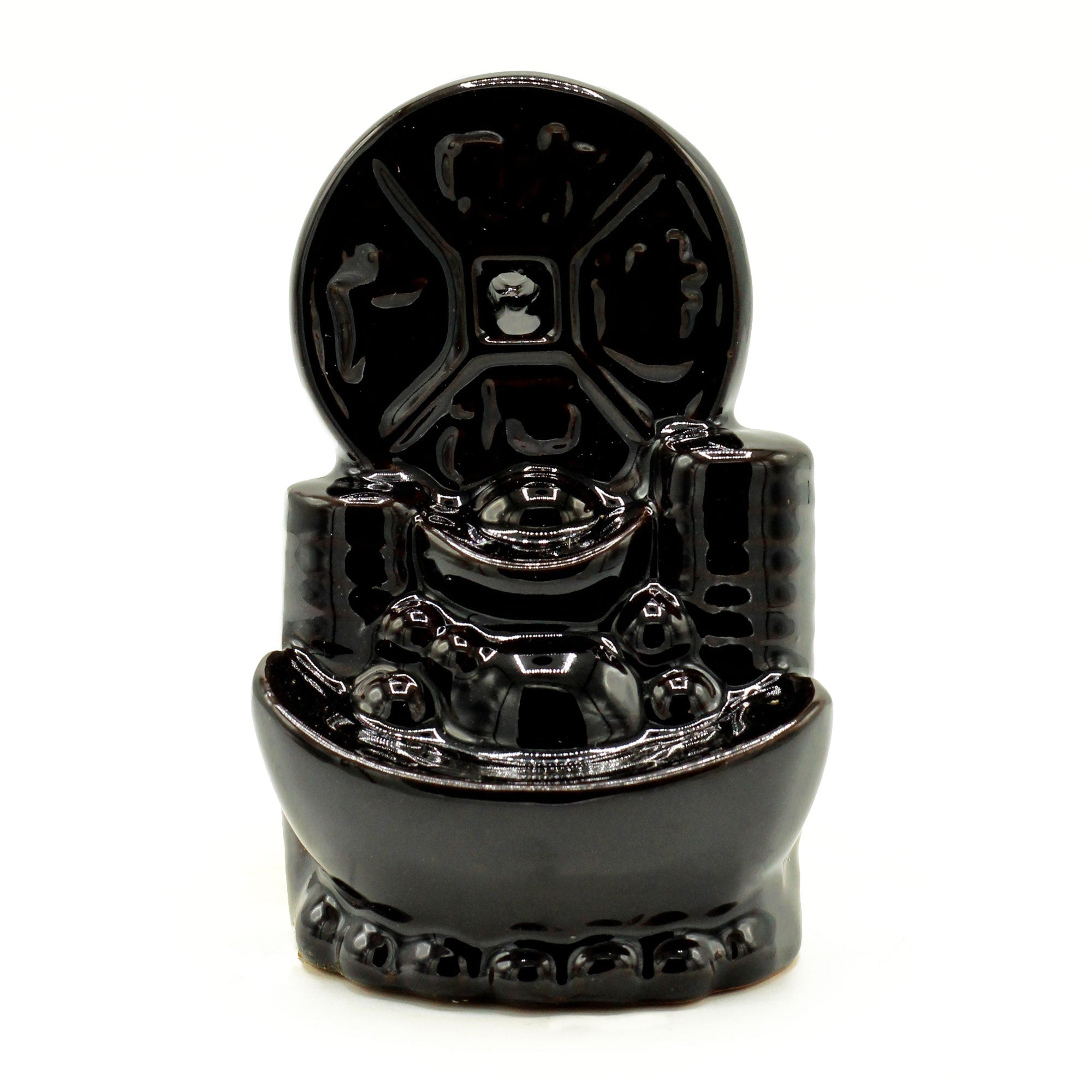 Backflow Incense Burner - Ancient Chinese Coin - SHAMTAM.COM