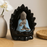 Backflow Incense Burner, Buddha with Lights - SHAMTAM.COM