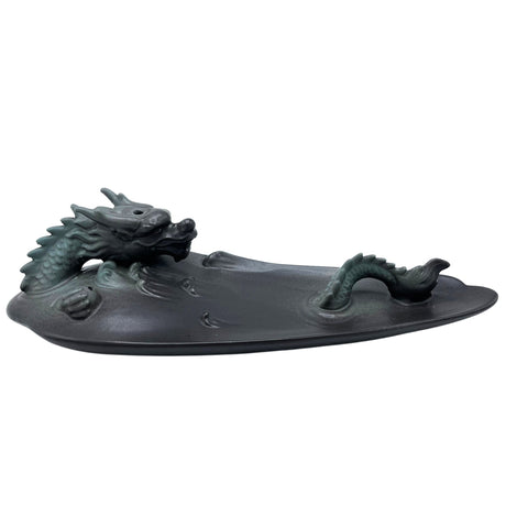 Backflow Incense Burner - Dragon in Pool with Surprising Details - SHAMTAM.COM