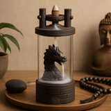 Backflow Incense Burner - Dragon Waterfall - SHAMTAM.COM