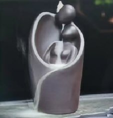 Incense Waterfall Backflow Burner - In Your Lovers Arms - SHAMTAM.COM