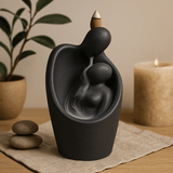 Backflow Incense Burner Waterfall Embracing Couple - SHAMTAM.COM