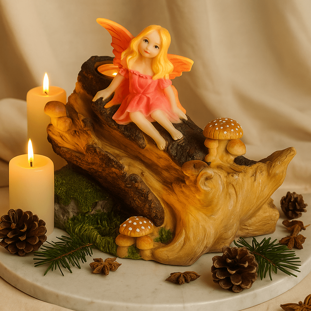 Backflow Incense Burner Woodland Fairy - SHAMTAM.COM