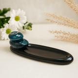 Backflow Incense Cone Burner Zen Pebbles Classic - SHAMTAM.COM