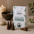 Backflow Incense Cones Aloe Vera 12 Pack - SHAMTAM.COM