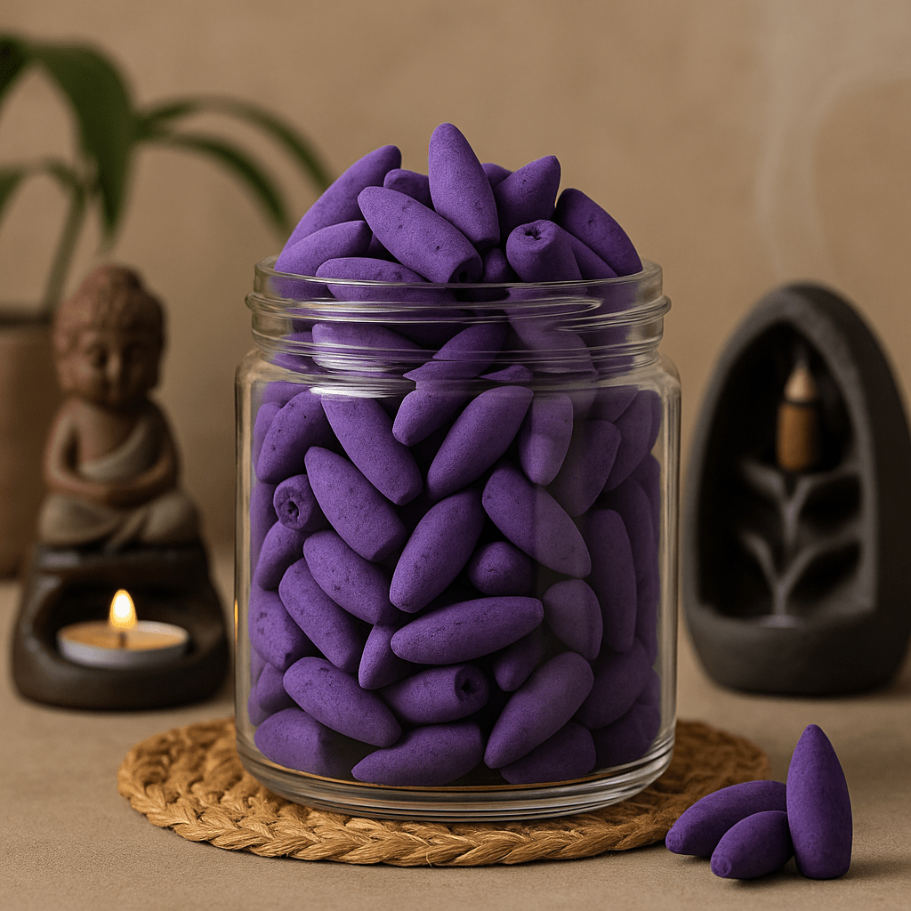 Backflow Incense Cones Opium 225 Pieces 500g - SHAMTAM.COM