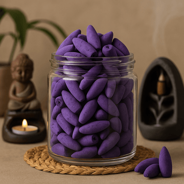 Backflow Incense Cones Opium 225 Pieces 500g
