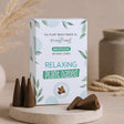 Backflow Incense Cones Relaxing Plant Based 12 Cones - SHAMTAM.COM