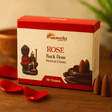 Backflow Incense Cones Rose 10 Pack Aromatica - SHAMTAM.COM