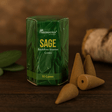 Backflow Incense Cones - Sage Masala 10 Count - SHAMTAM.COM