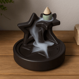 Backflow Incense Waterfall Burner, Pentagon Falls - SHAMTAM.COM