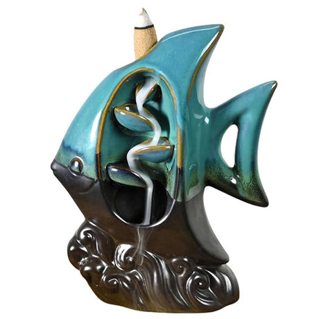 Backflow Incense Burner - Tropical Fish - SHAMTAM.COM