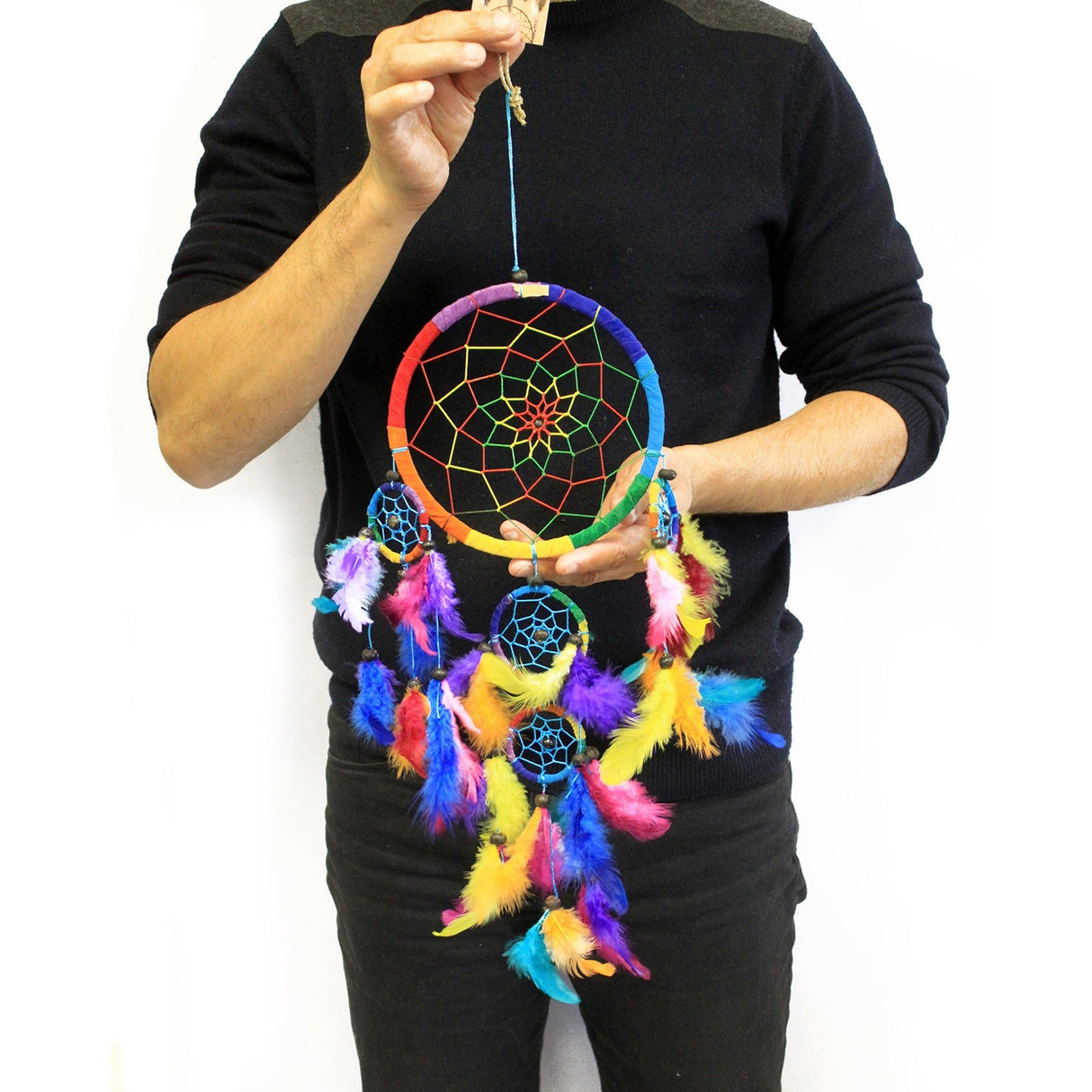 Dreamcatcher - Round - Rainbow - SHAMTAM.COM