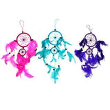 Dreamcatcher - Round - Turq/Pink/Purp - SHAMTAM.COM