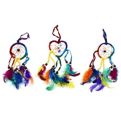 Dreamcatcher - Heart - Rainbow - SHAMTAM.COM