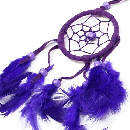 Dreamcatcher - Round - Turq/Pink/Purp - SHAMTAM.COM