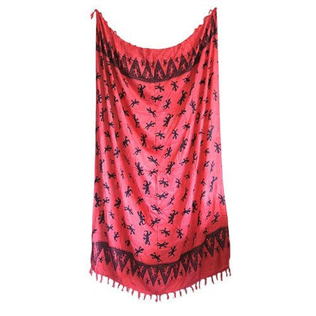 Bali Gecko Sarongs - Pink - SHAMTAM.COM