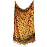 Bali Gecko Sarongs - Yellow - SHAMTAM.COM