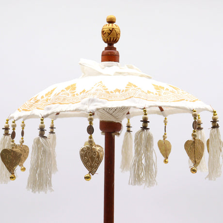 Parasol Decor - Canvas - Gold Decor 40cm - SHAMTAM.COM